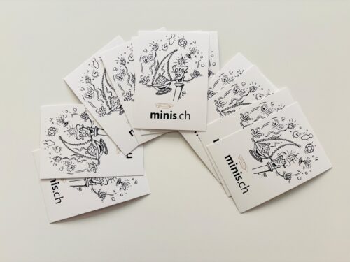 MiniPostkarten zum Ausmalen (10er Set)